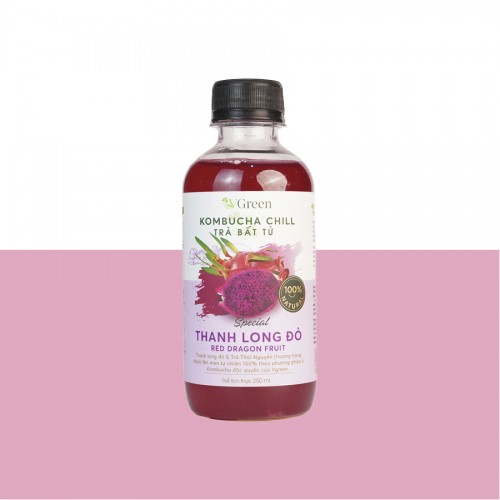 Vkombucha Chill Thanh Long 250ml